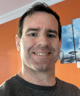 Mark smiling